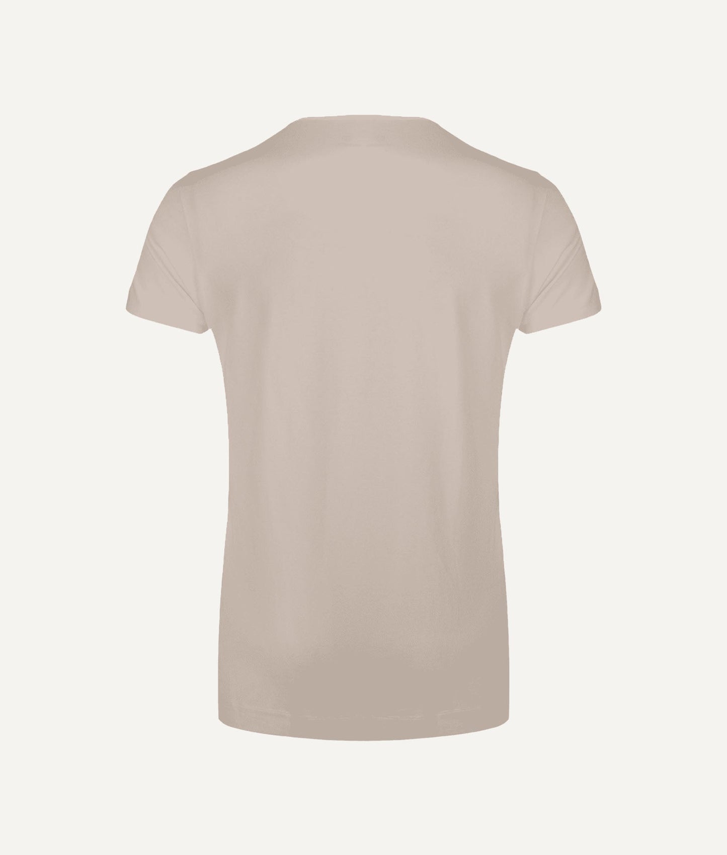 Undiemeister Khaki Slim Fit T-shirt Diepe V - hals Desert Sand - Undiemeister