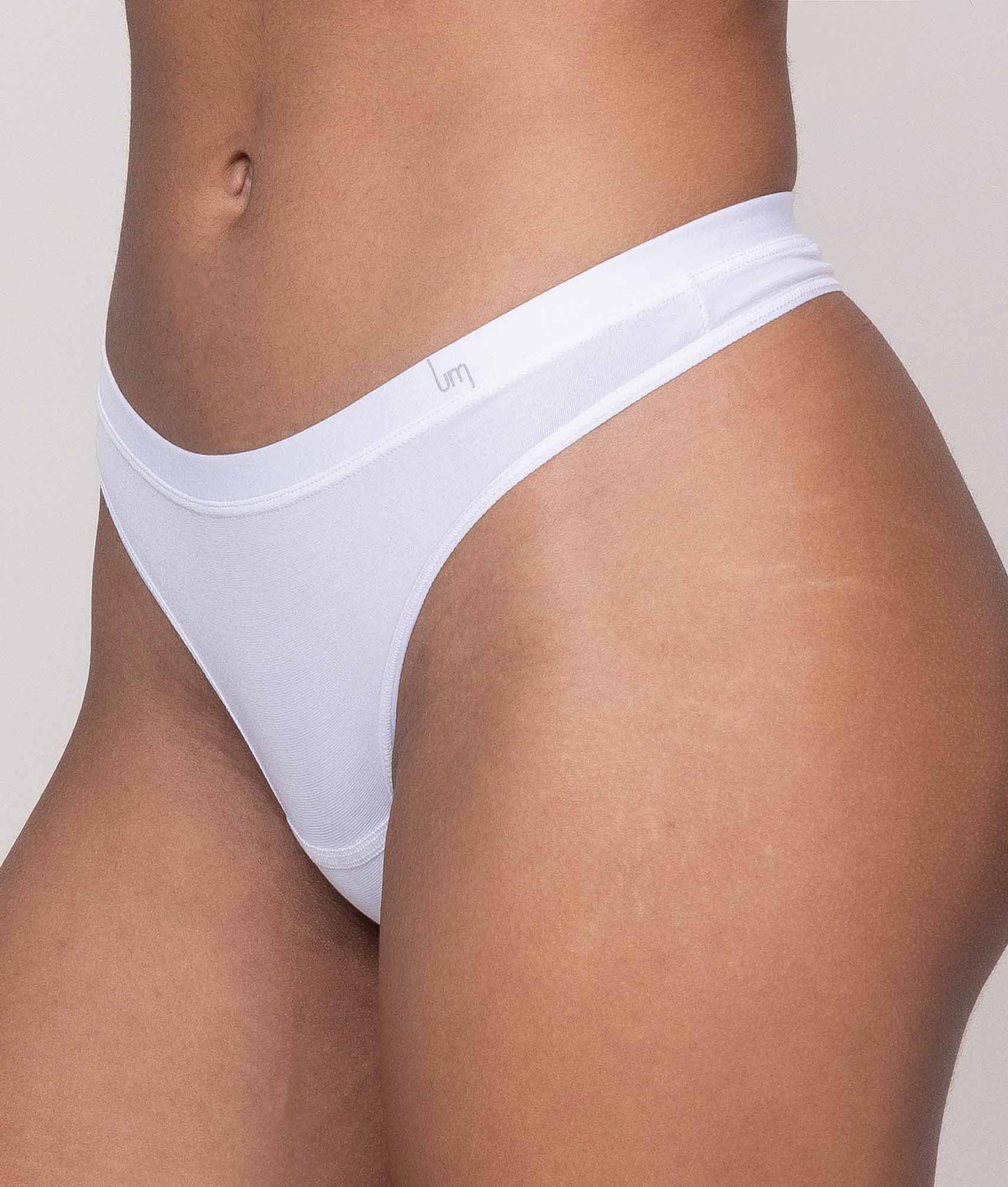 Witte String Chalk White (3 - pack) - Undiemeister