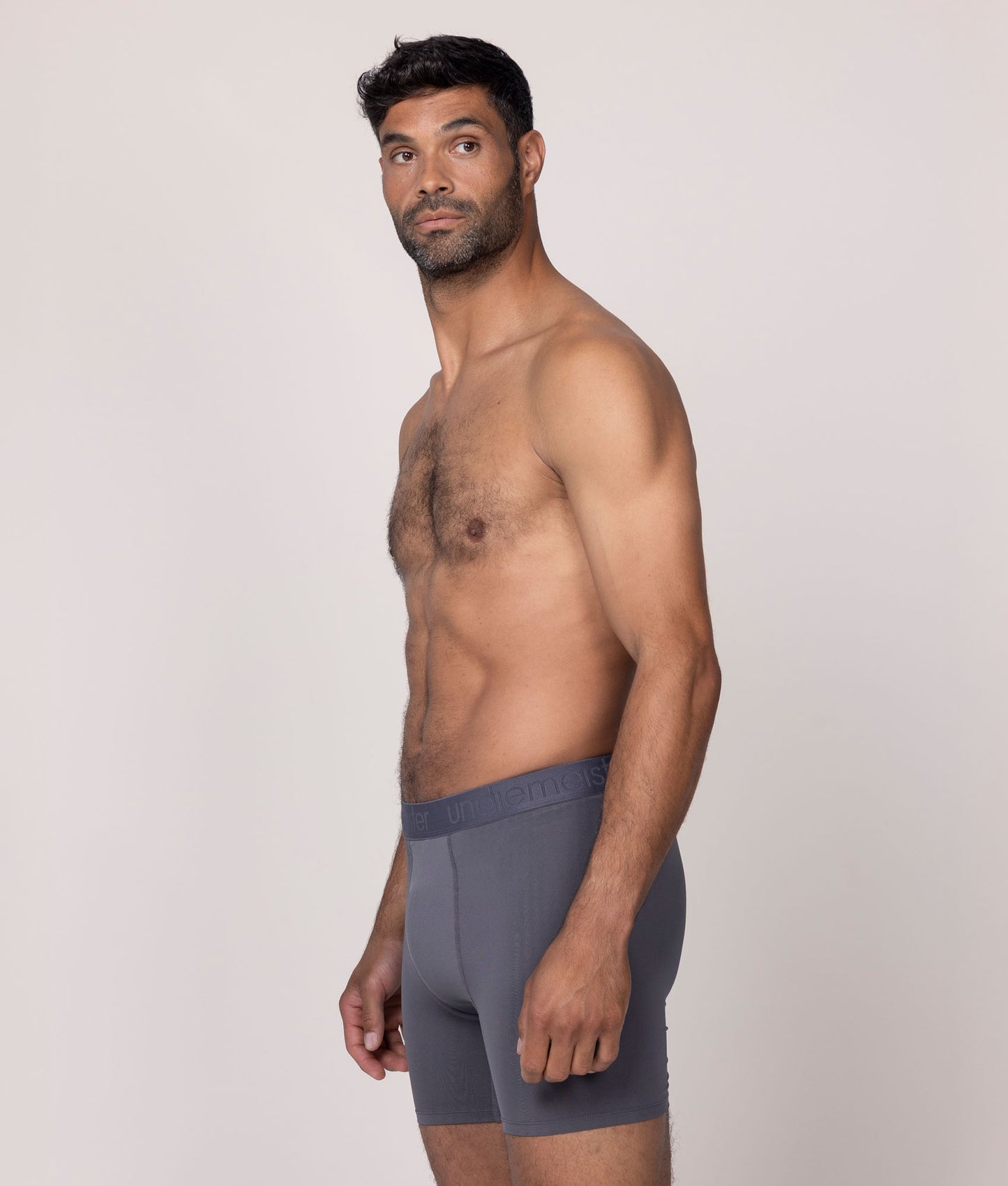 Graue Sport Boxershort Lava Rock (6er-pack)