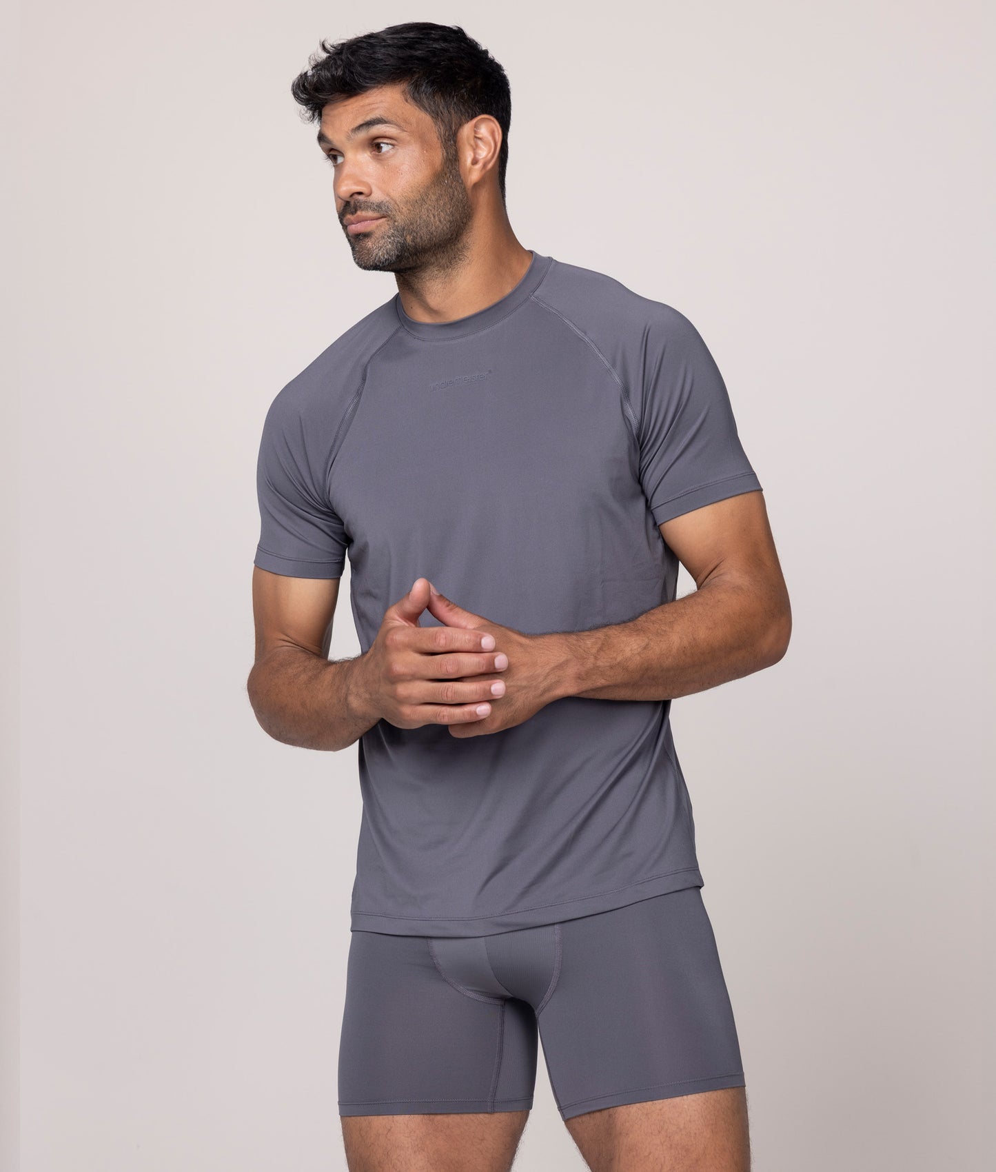 3-pak Grå Sport T-shirts Lava Rock