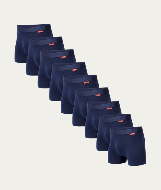 Undiemeister Blauwe Heren Boxershorts 9-pack 