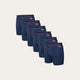 Blauwe Losse Boxershort Storm Cloud (6-pack)