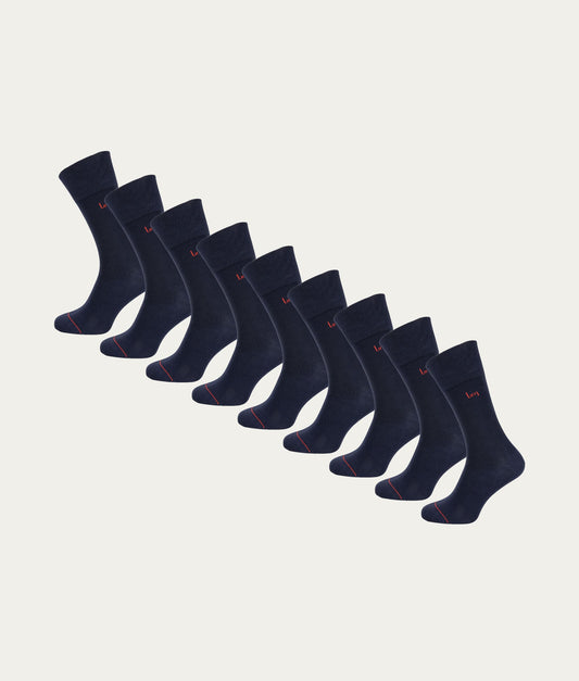 Blauwe Sokken Storm Cloud (9 - pack) - Undiemeister