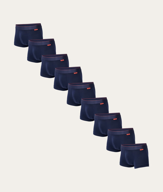 Undiemeister Blauwe Trunks 9-pack 