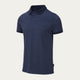 Blaues Slim Fit Poloshirt Storm Cloud