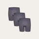 3-pack Gråa Sportboxershorts Lava Rock