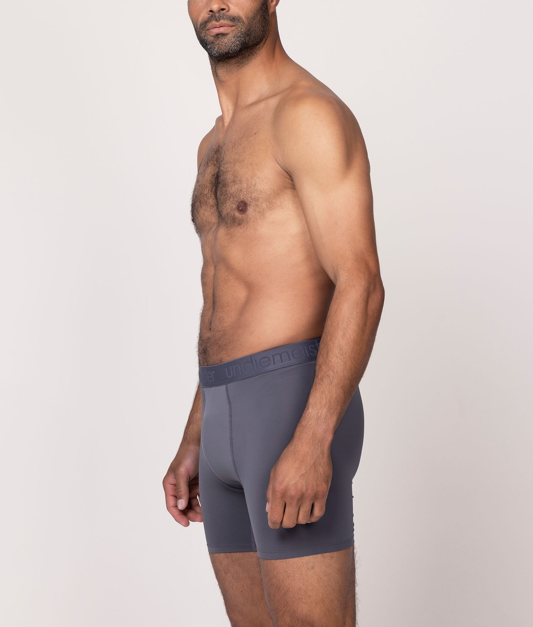 Grijze Sport Boxershort Lava Rock - Undiemeister