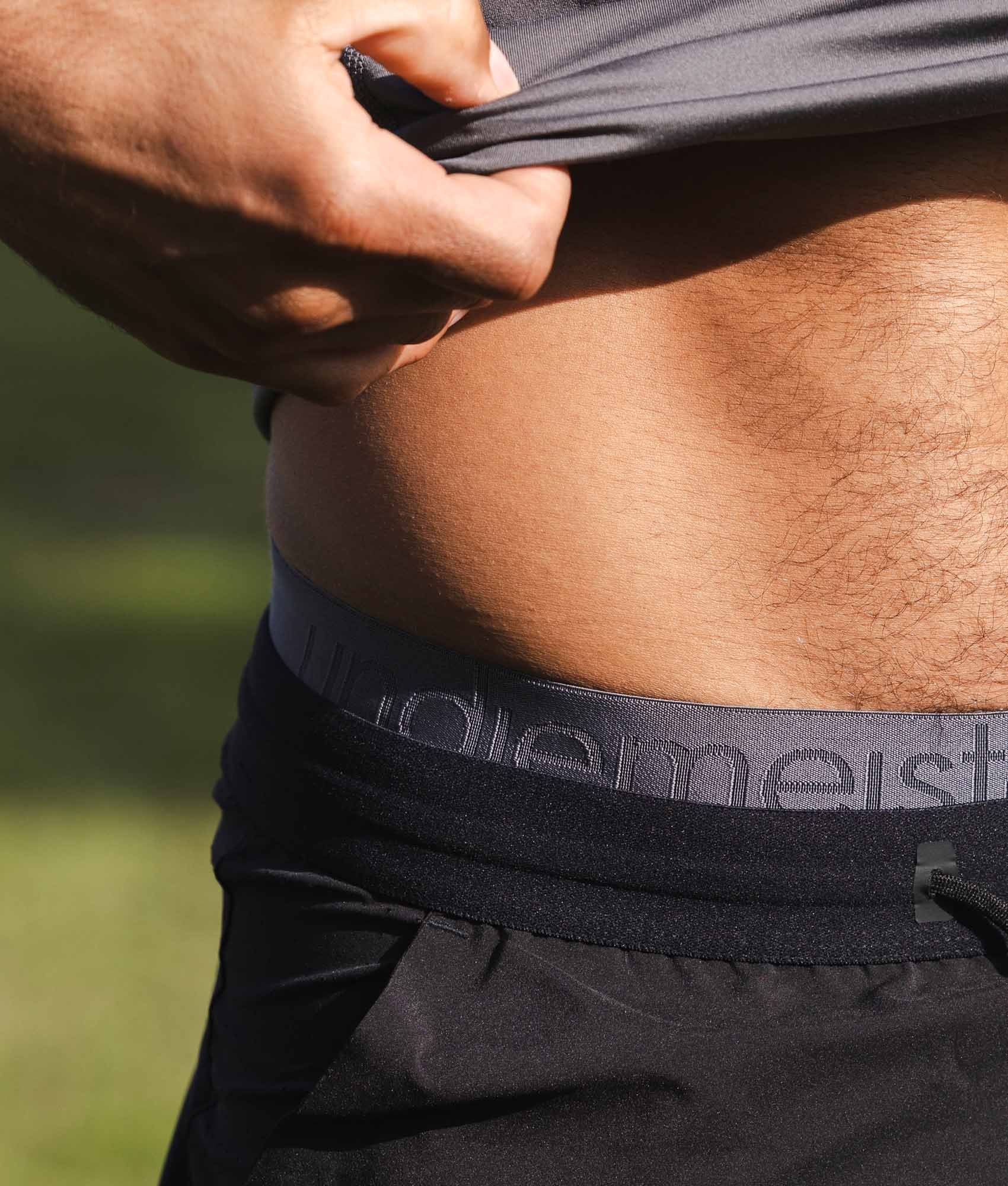 Grijze Sport Boxershort Lava Rock - Undiemeister