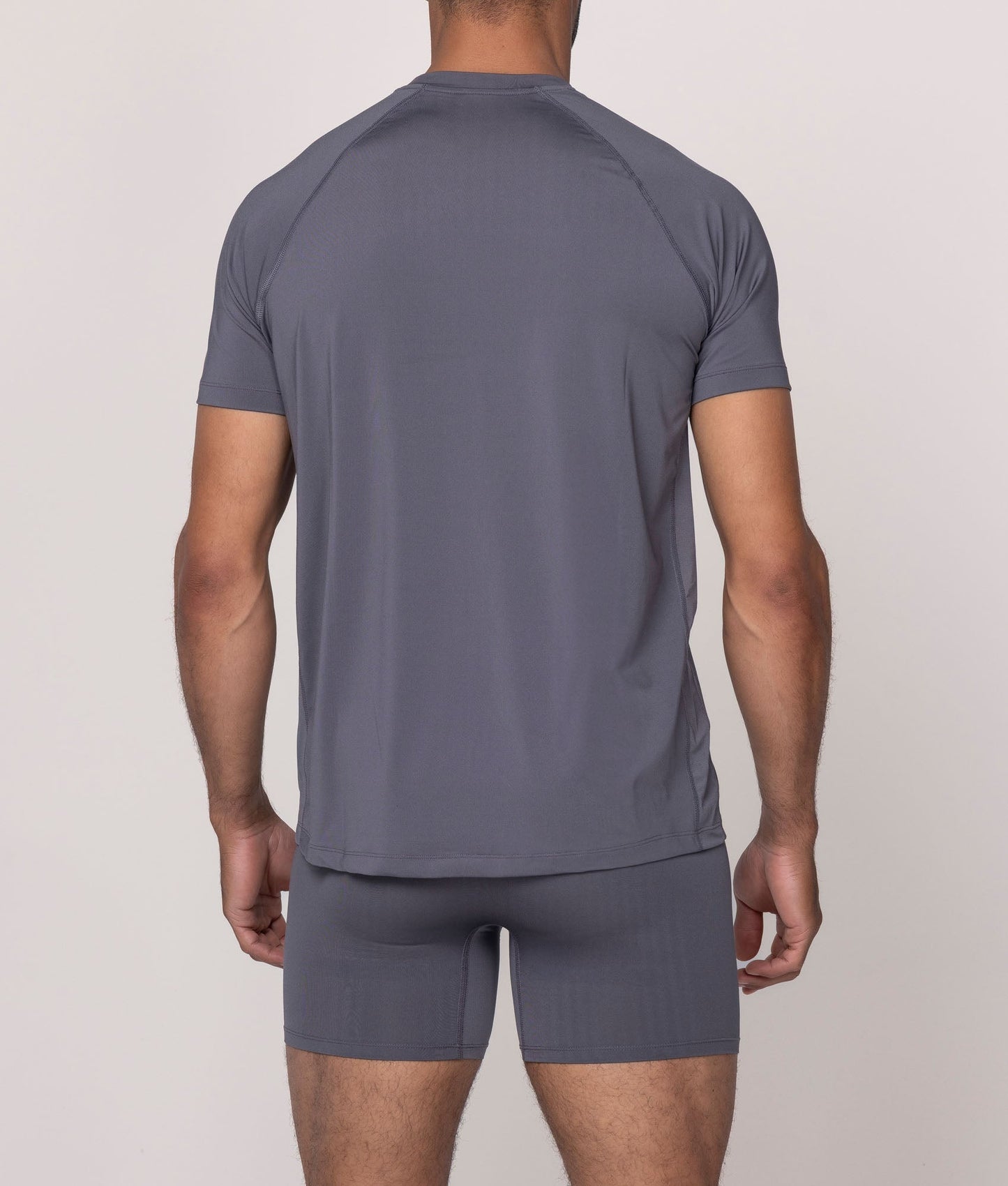 Grijze Sport T-shirt Lava Rock (2 - pack) - Undiemeister