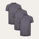 3-pak Grå Sport T-shirts Lava Rock