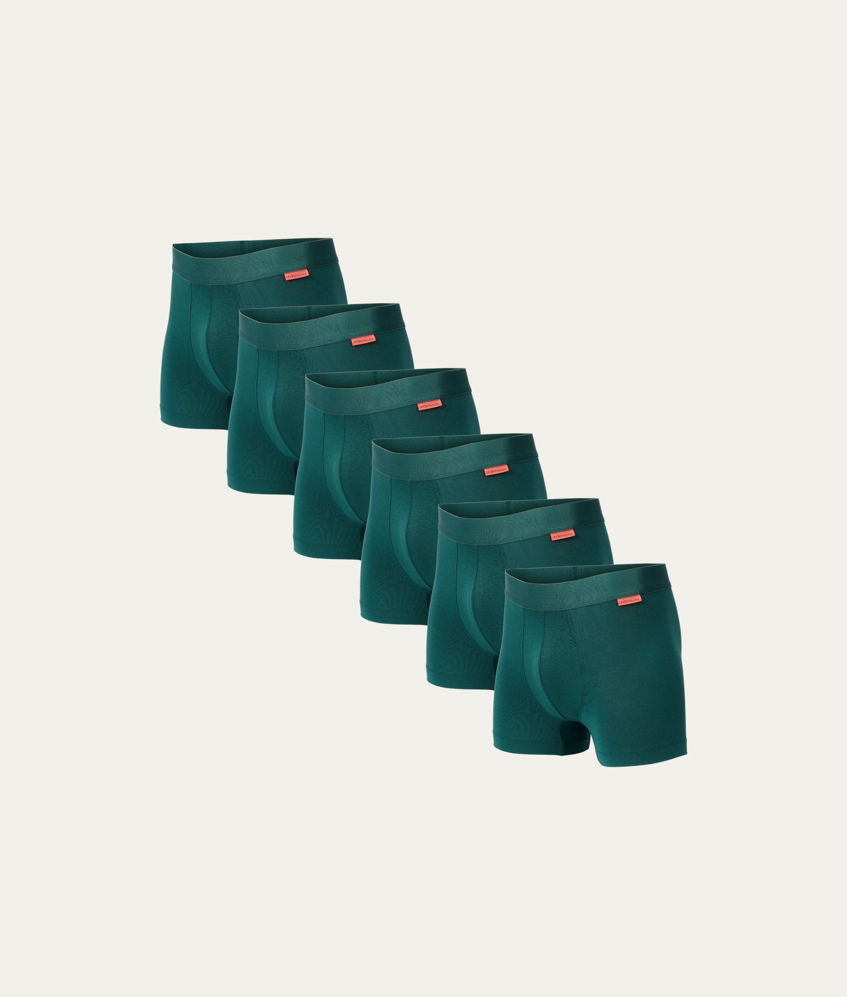 Groene Boxershort Misty Forest (6 - pack) - Undiemeister