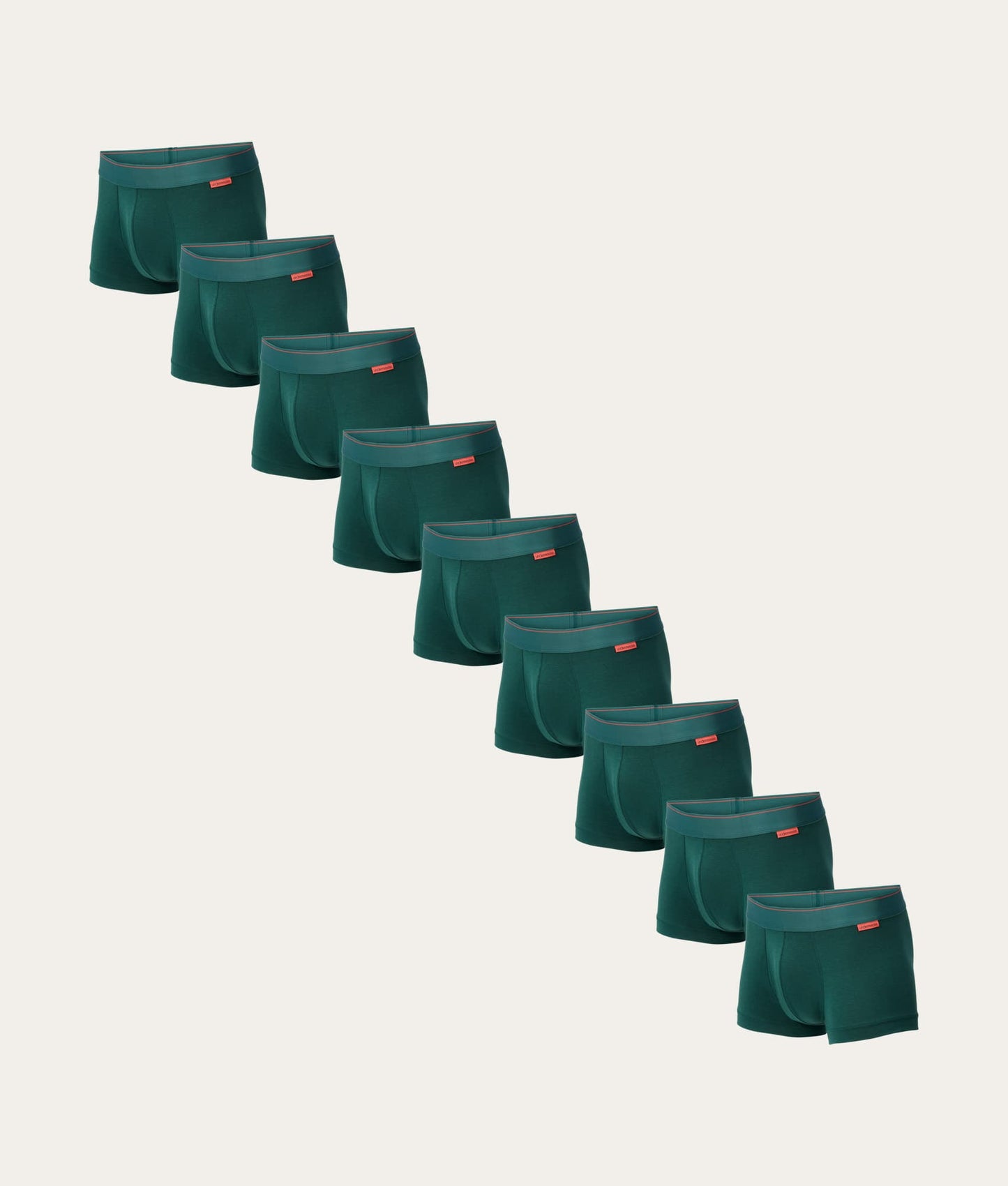 Undiemeister Groene Trunks 9-pack 