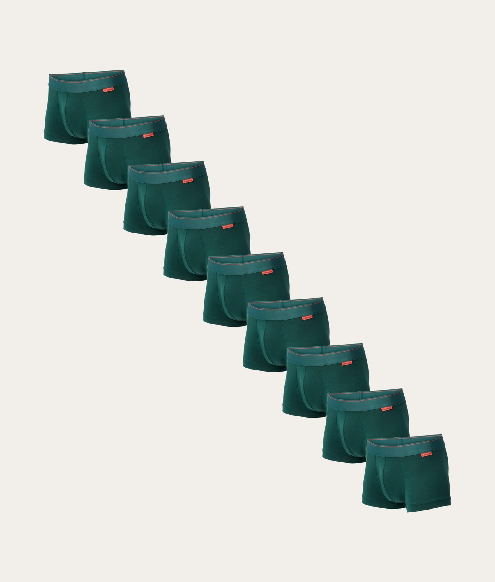 Undiemeister Groene Trunks 9-pack 