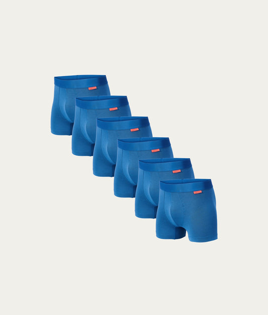 IJsblauwe Boxershort Iced Glacier (6 - pack) - Undiemeister