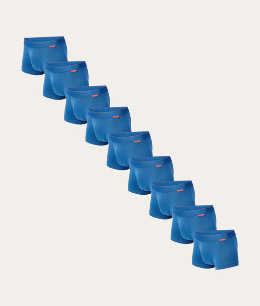 Undiemeister Licht blauwe Trunks 9-pack 