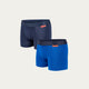 2-pack Boxershorts för Pojke Arctic Sea & Storm Cloud