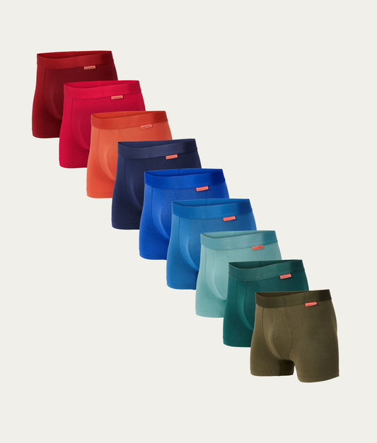 Undiemeister Gekleurde Heren Boxershorts 9-pack 