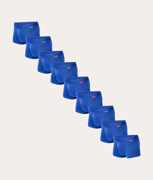 Undiemeister Kobaltblauwe Trunks 9-pack 