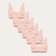 Pack de 6 Bralettes Rosa Claro Blush Dusk