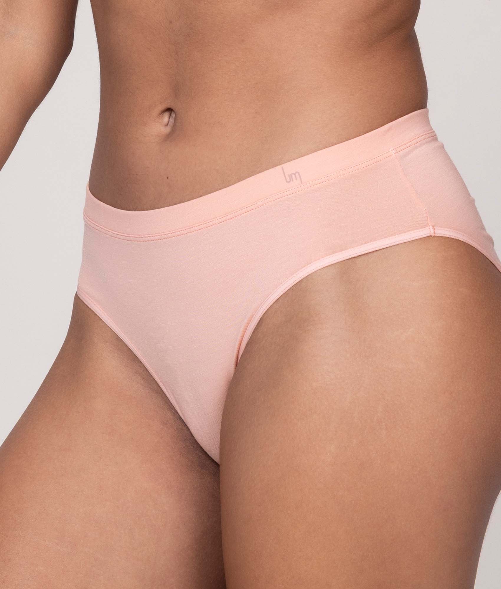 Lichtroze Dames Slip Blush Dusk (3 - pack) - Undiemeister