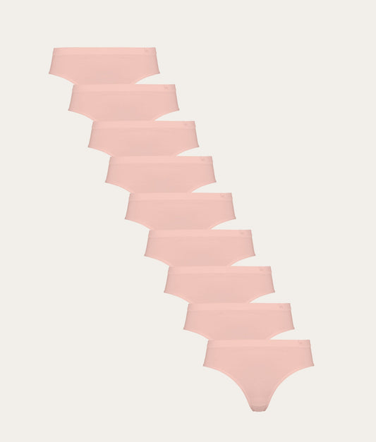 Undiemeister Dames - Roze Slip 9-pack