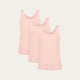 3-pak Lyserøde Dametanktoppe Blush Dusk