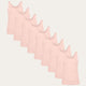Pale Pink Women's Tank Tops Blush Dusk 9-pack