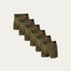 Olivgrüne Boxershorts Highland Moss (6er-Pack)
