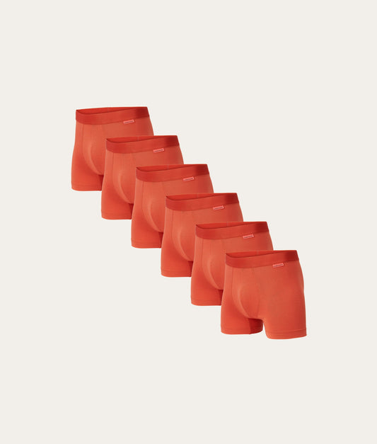 Oranje Boxershort Canyon Dust (6 - pack) - Undiemeister