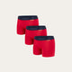 Rote Jungens Boxershort Bright Sunrise 3er-pack