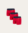 Lot de 3 Boxers Garçon Rouge Bright Sunrise