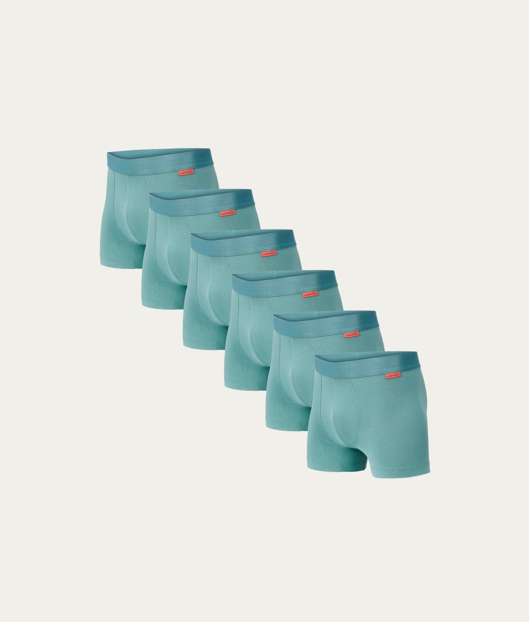 Turquoise Boxershort Sea Breeze (6 - pack) - Undiemeister