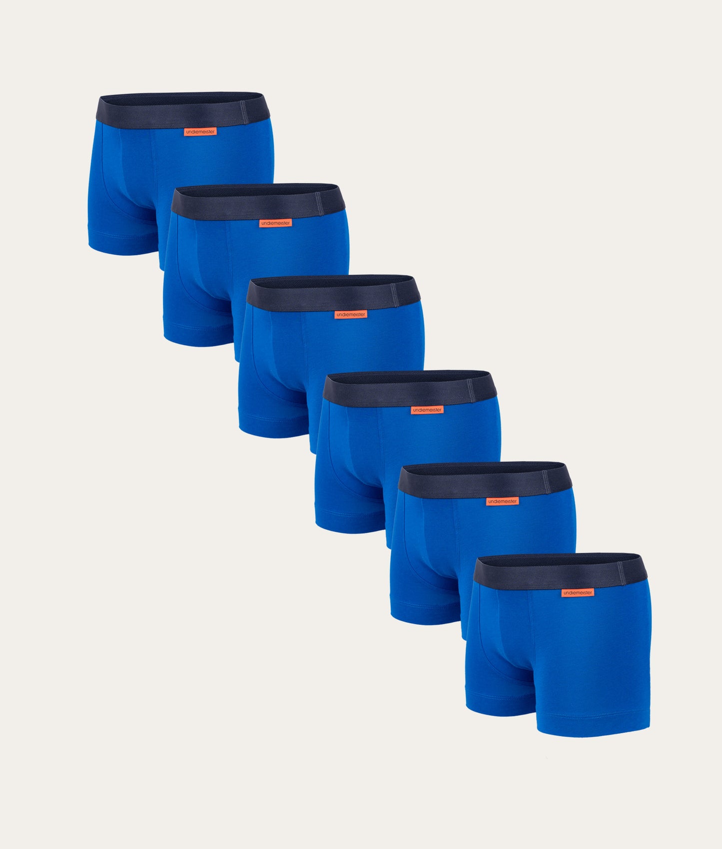 Kobaltblauw Arctic Sea Boxershorts Jongens 6-pack