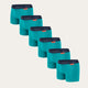 Cyan Boys Boxers Briefs Aurora Sky 6-pack