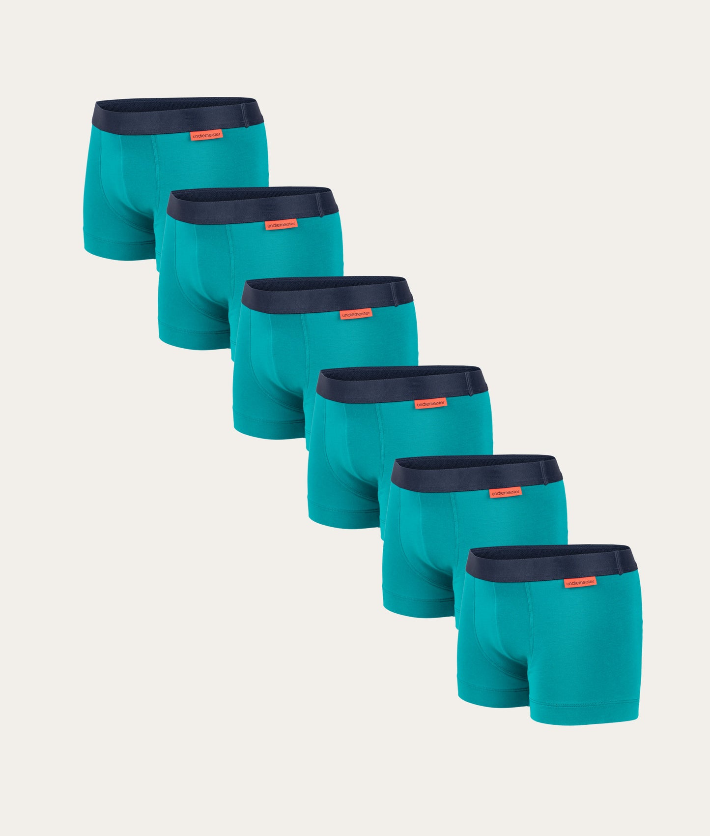 Cyaan Aurora Sky Boxershorts Jongens 6-pack