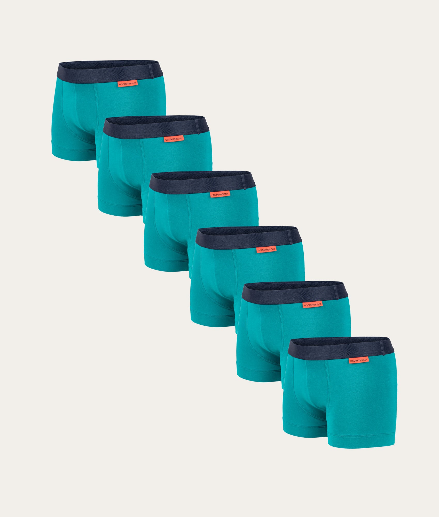 Cyaan Aurora Sky Boxershorts Jongens 6-pack