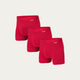 Rote Boxershort Bright Sunrise 3er-Pack