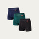 Boxershorts Dunkle Farbtöne 3er-Pack