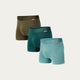 Boxershort Grüntöne 3er-Pack