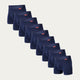 Lot de 9 Boxers Bleu Foncé Storm Cloud