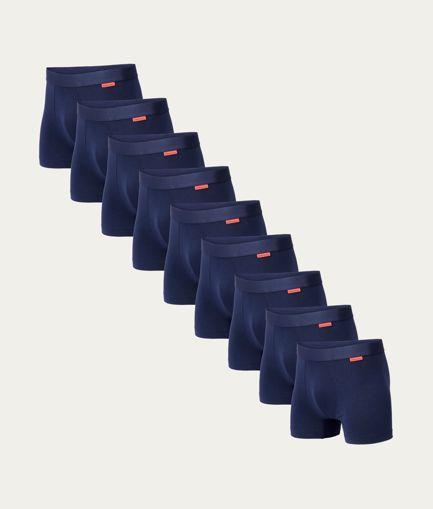 Undiemeister Blauwe Heren Boxershorts 9-pack 