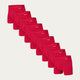 Lot de 9 Boxers Rouge Bright Sunrise