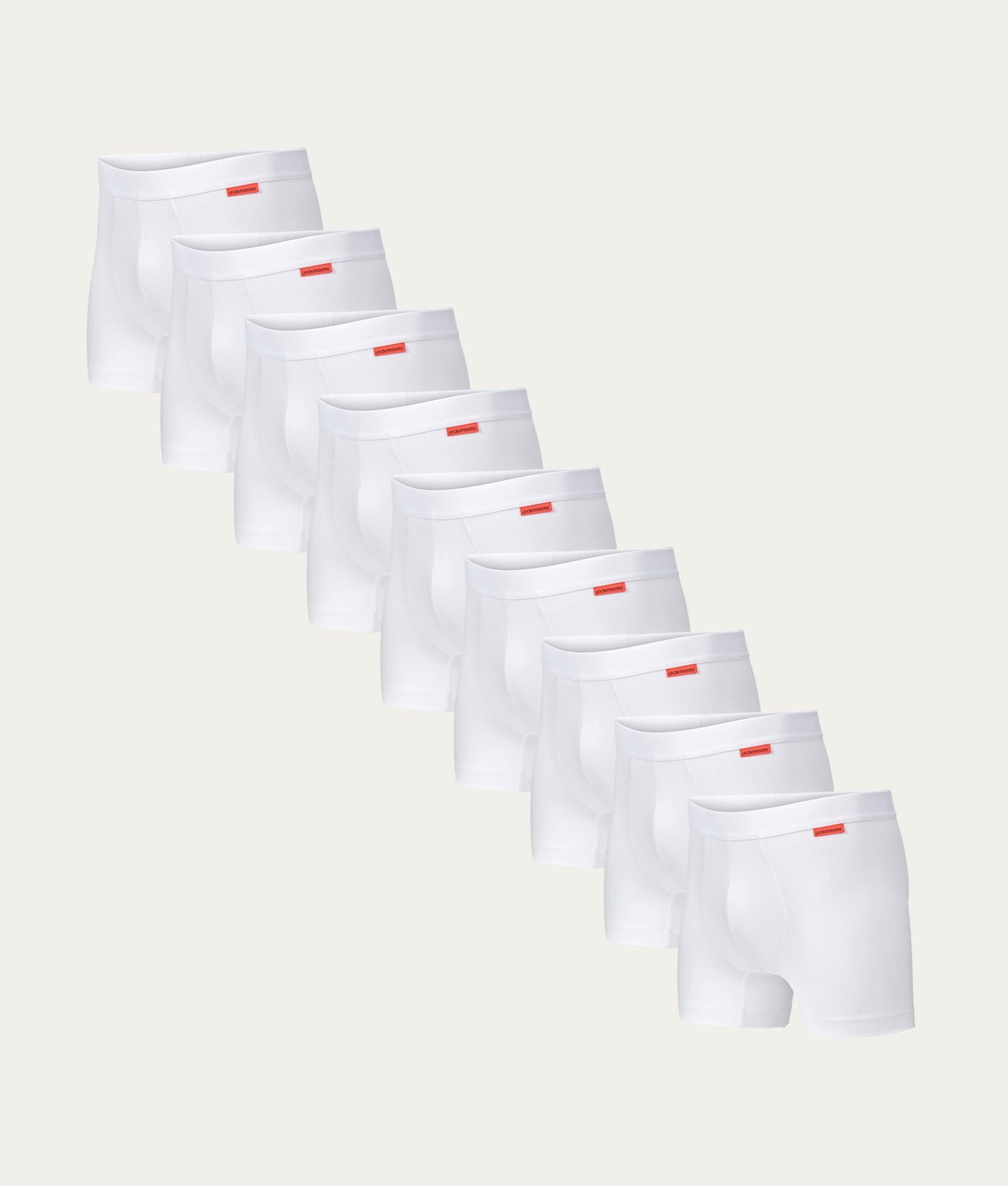 Undiemeister Witte Heren Boxershorts 9-pack 