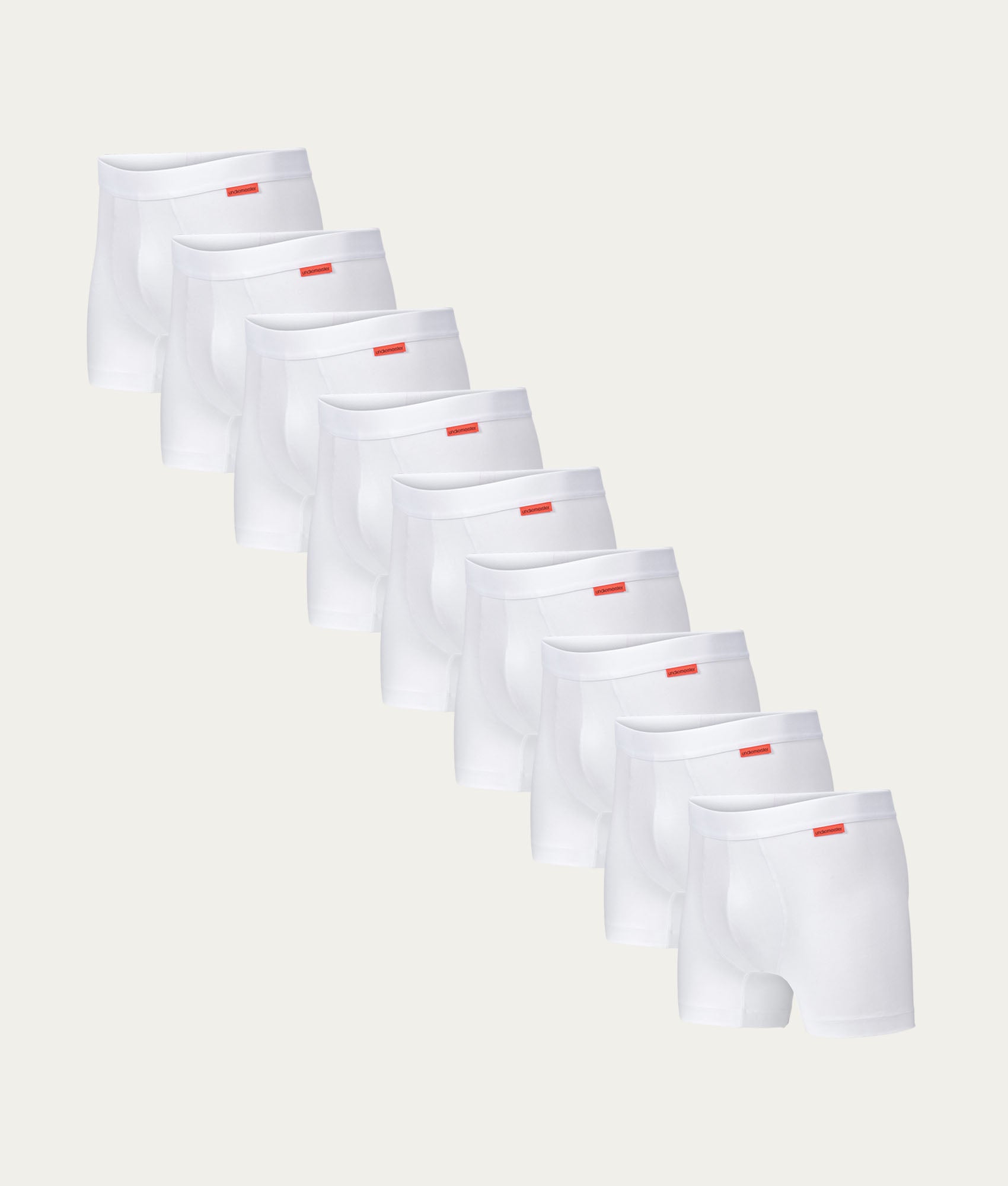 Undiemeister Witte Heren Boxershorts 9-pack 