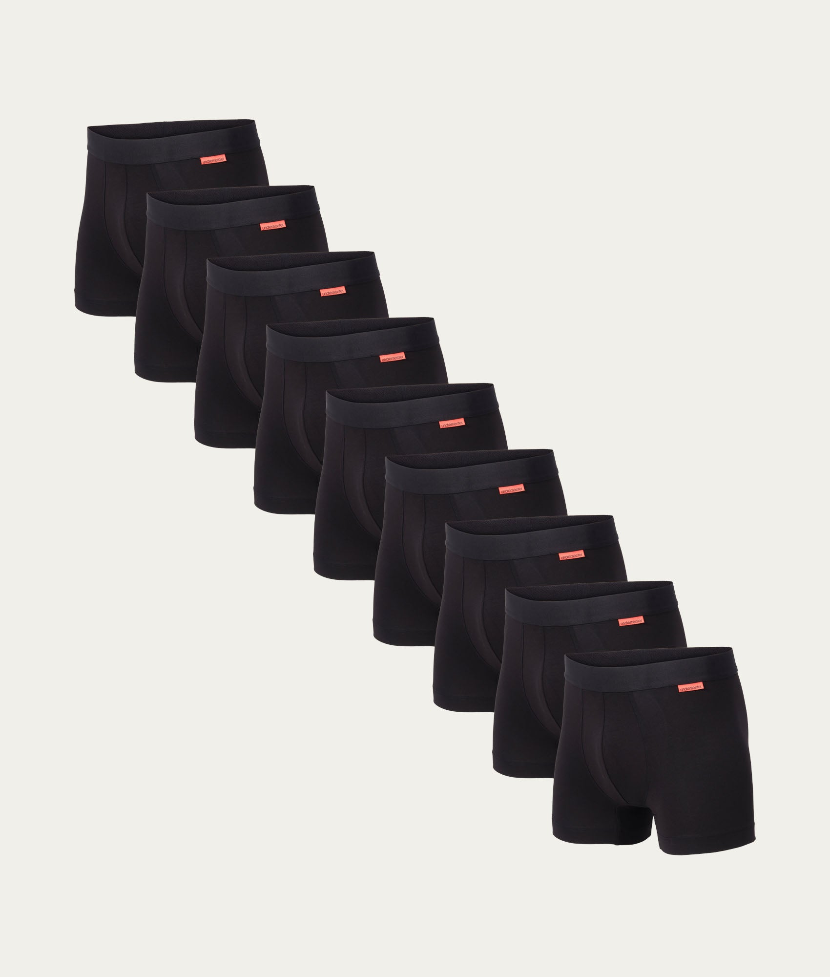 Undiemeister Zwarte Heren Boxershorts 9-pack 
