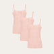 3-pak Lyserøde Camisoler Blush Dusk