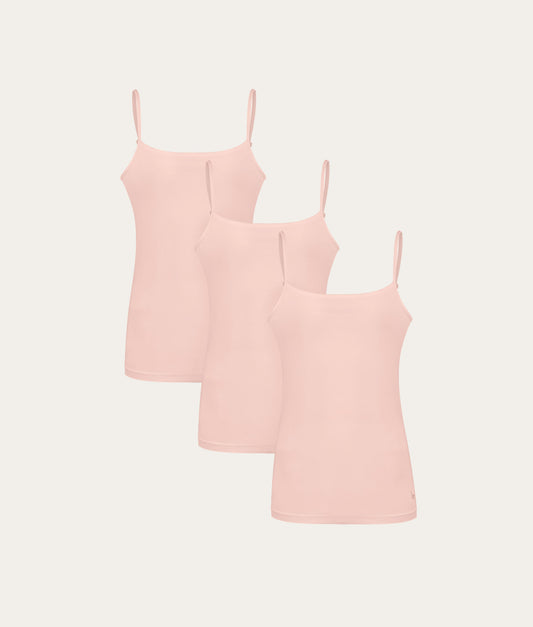 Hellrosa Camisole Blush Dusk (3er-Pack)