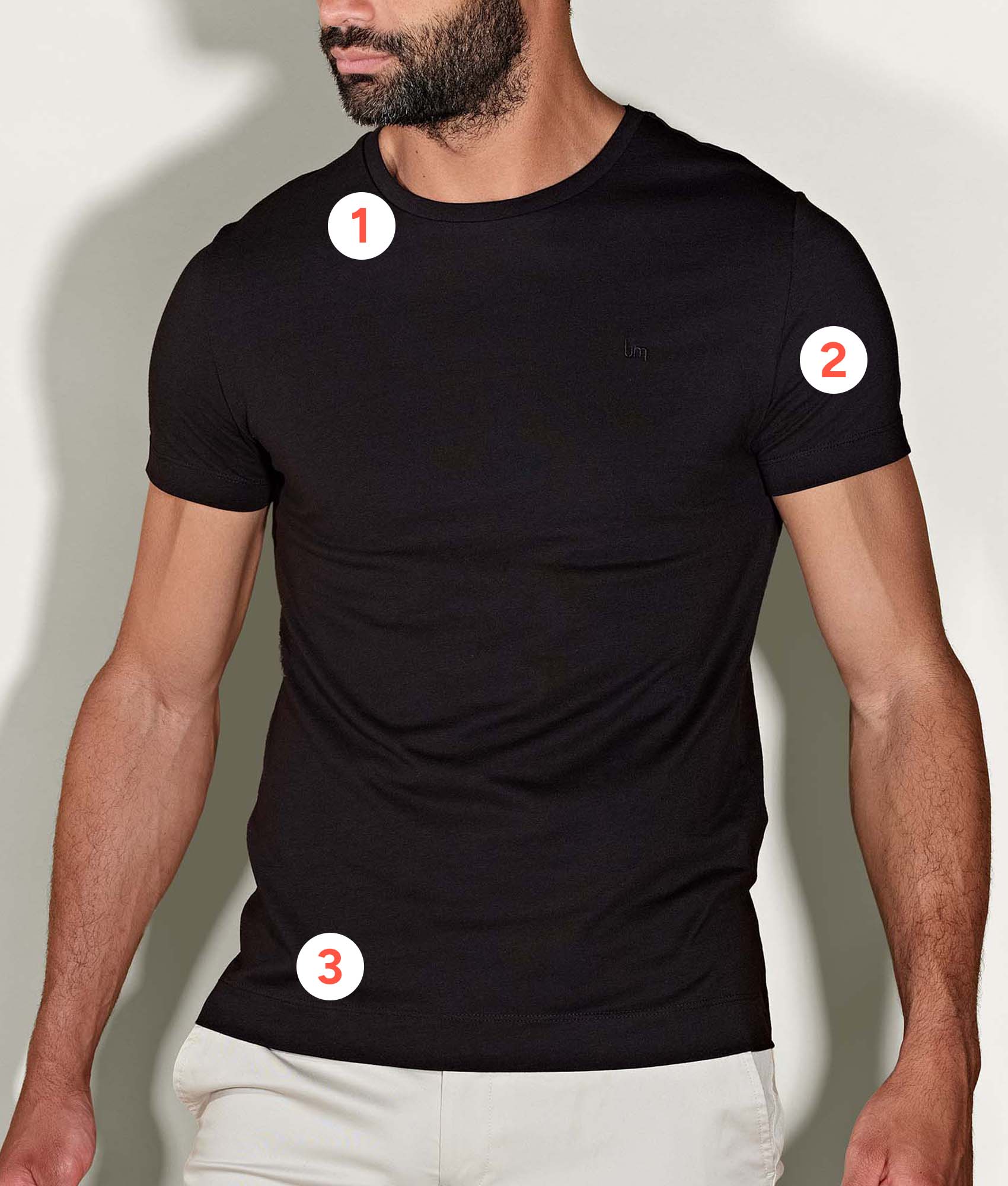 T-shirts à coupe régulière