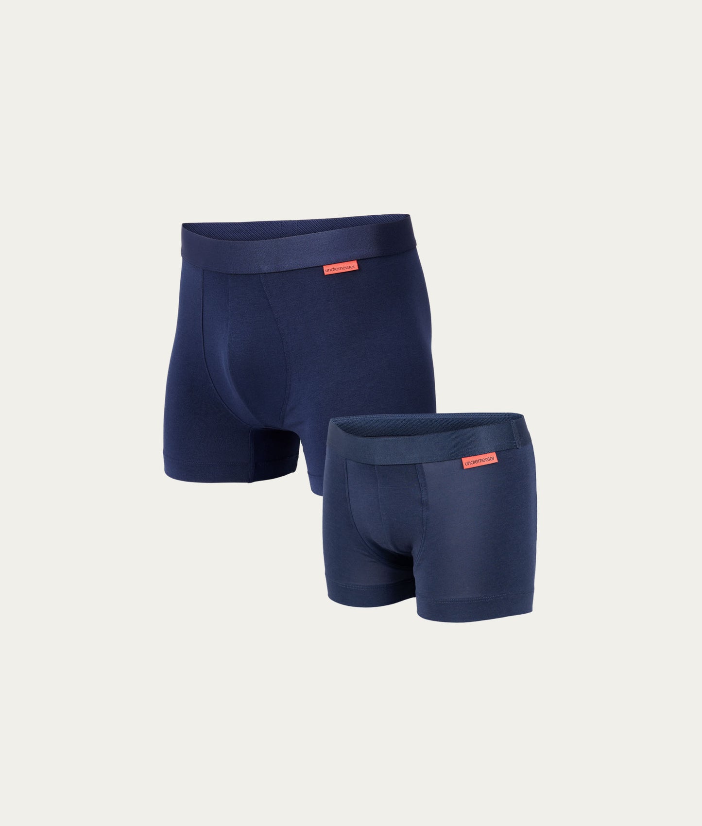 Blauwe vader zoon boxershort pack