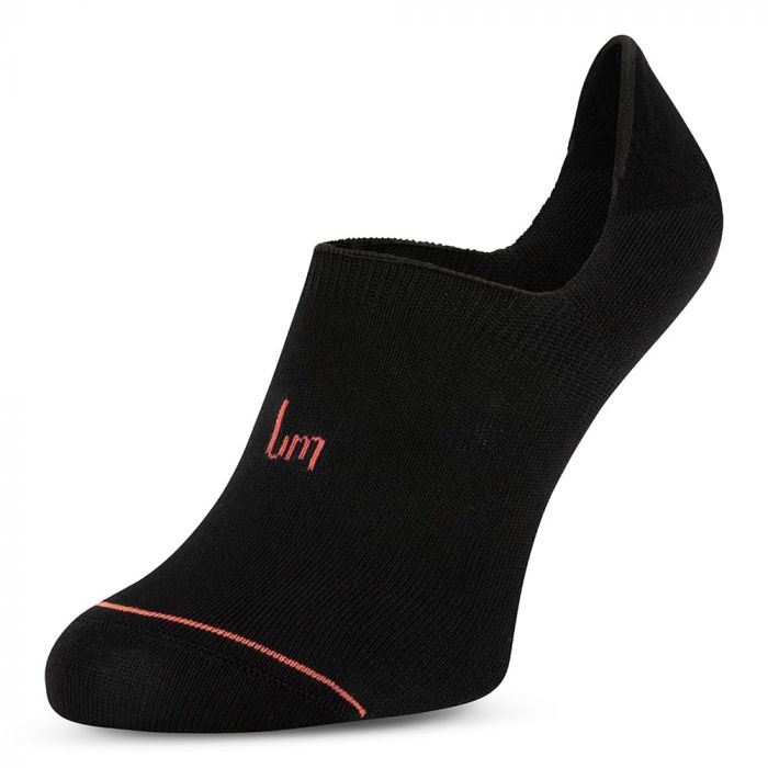 Undiemeister Zwarte Footies 4 - pack Volcano Ash - Undiemeister®